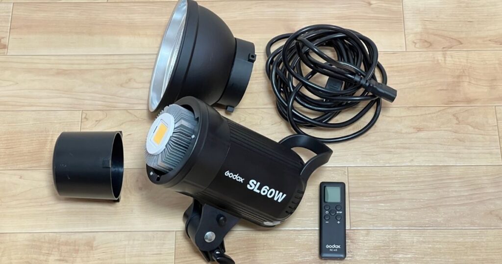 プロが認める低価格LEDライト！GODOX SL-60Wで昼夜問わず商品撮影